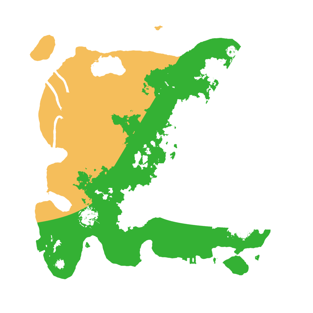 Biome Rust Map: Procedural Map, Size: 3000, Seed: 413516179