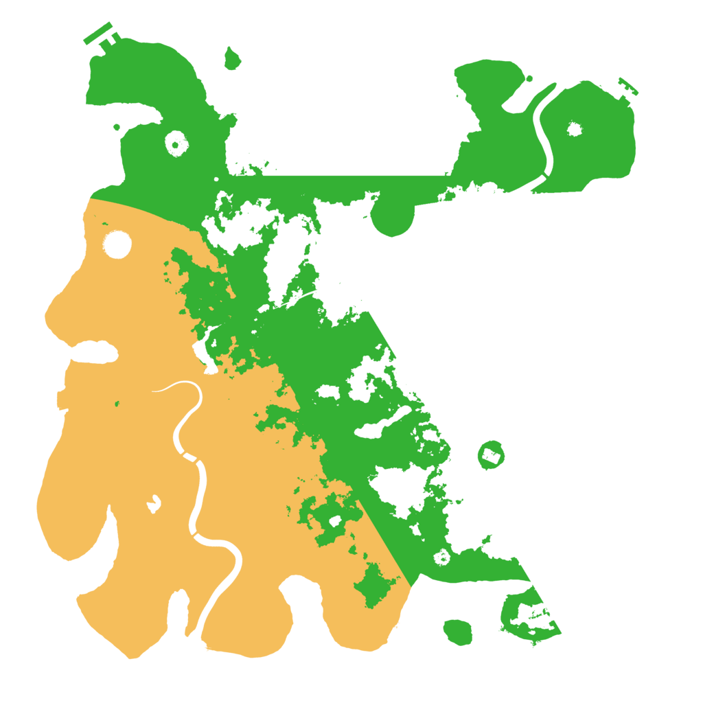 Biome Rust Map: Procedural Map, Size: 4400, Seed: 213791256
