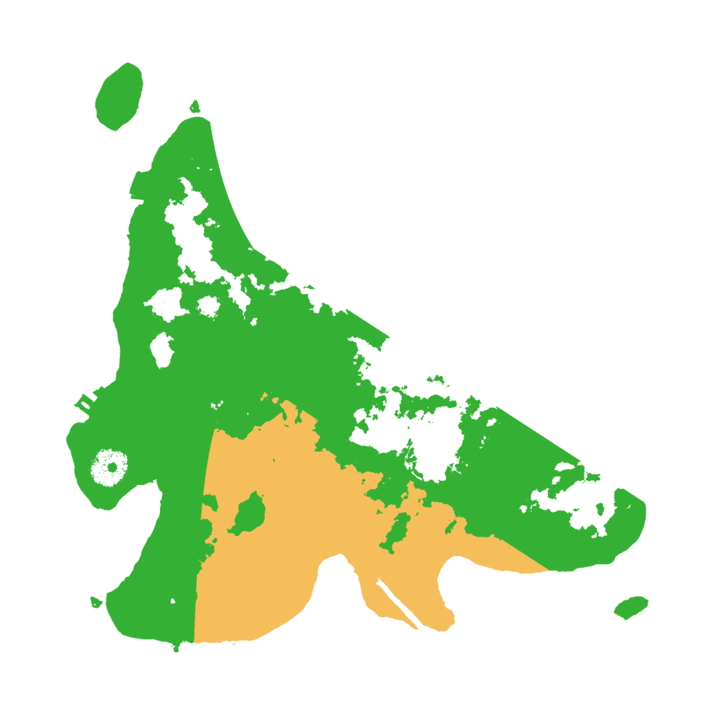 Biome Rust Map: Procedural Map, Size: 3000, Seed: 127961232