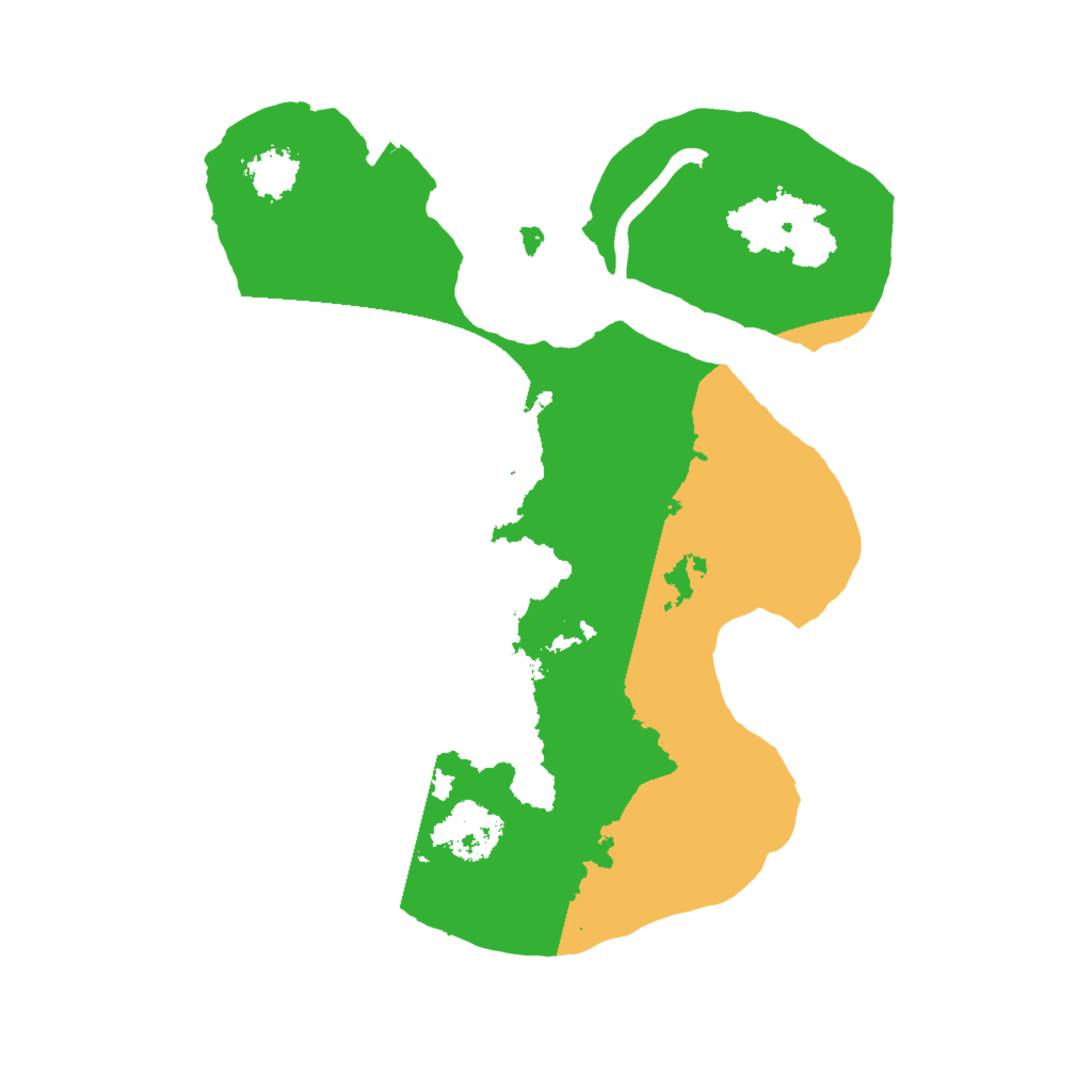 Biome Rust Map: Procedural Map, Size: 2000, Seed: 1687092726