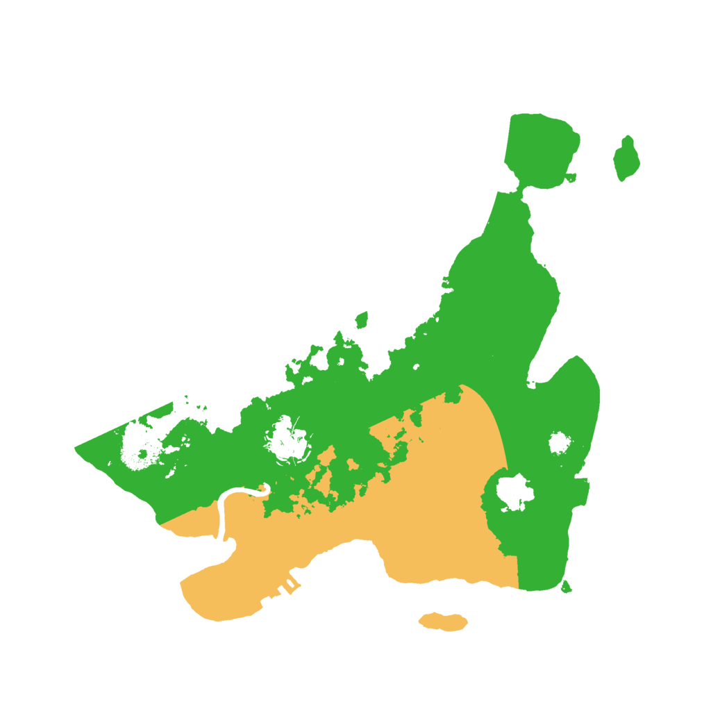 Biome Rust Map: Procedural Map, Size: 3000, Seed: 1918016057