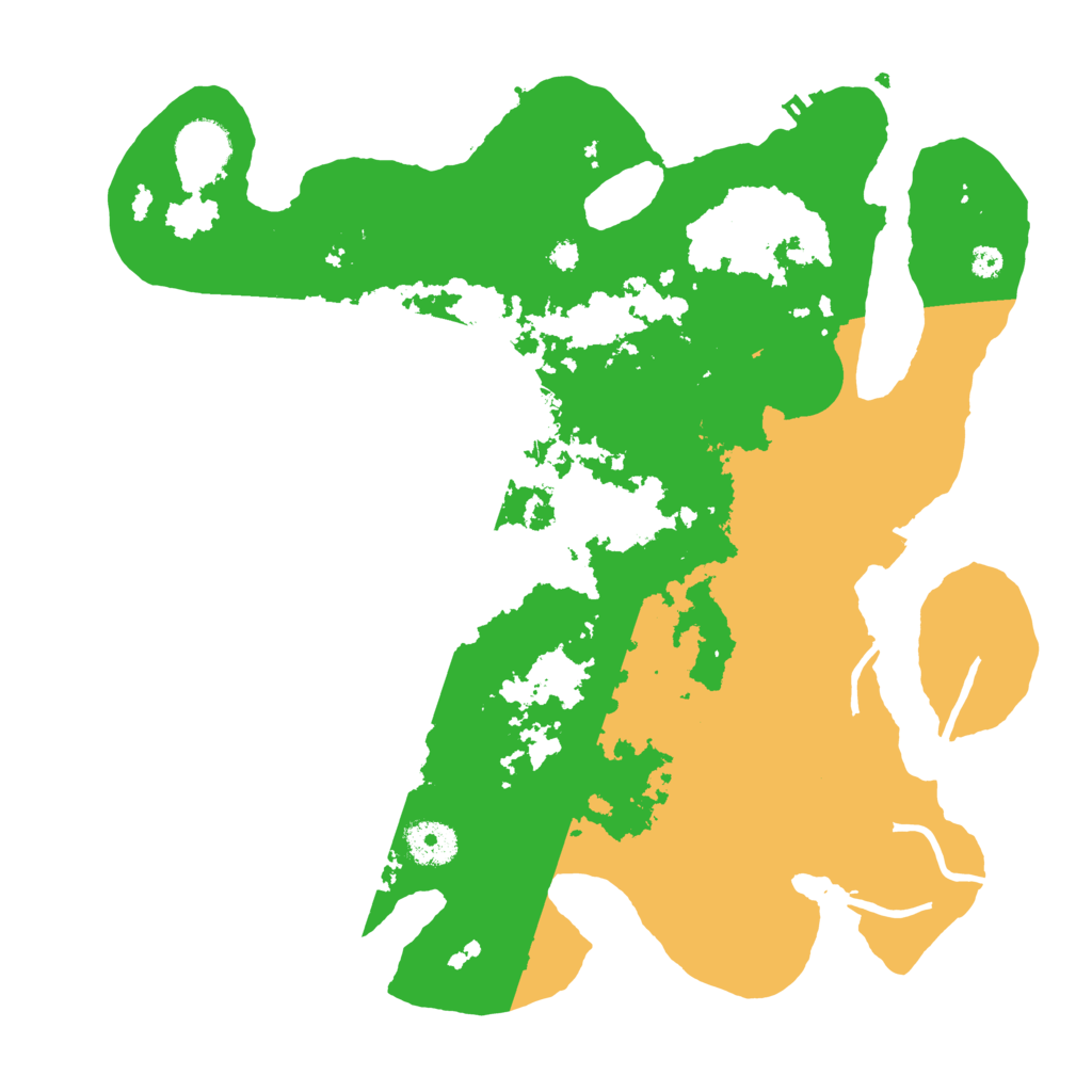 Biome Rust Map: Procedural Map, Size: 3500, Seed: 2124248657