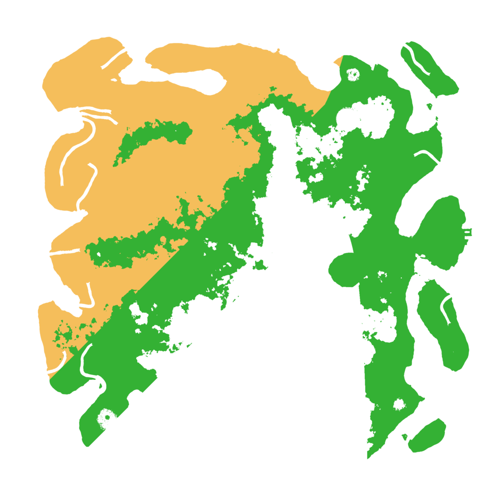 Biome Rust Map: Procedural Map, Size: 4000, Seed: 1379963358
