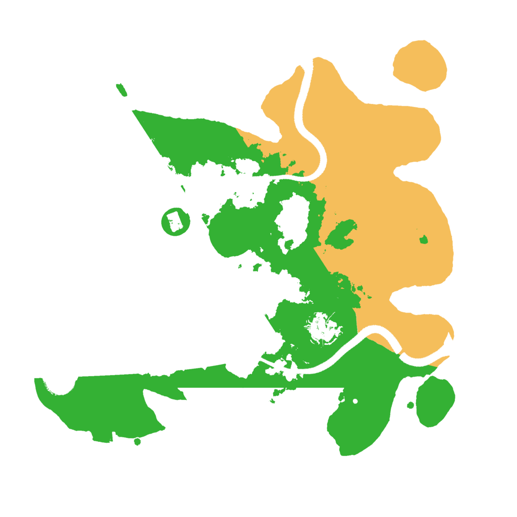 Biome Rust Map: Procedural Map, Size: 3000, Seed: 1983605385