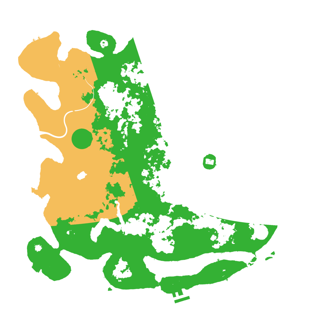 Biome Rust Map: Procedural Map, Size: 4000, Seed: 1291631455