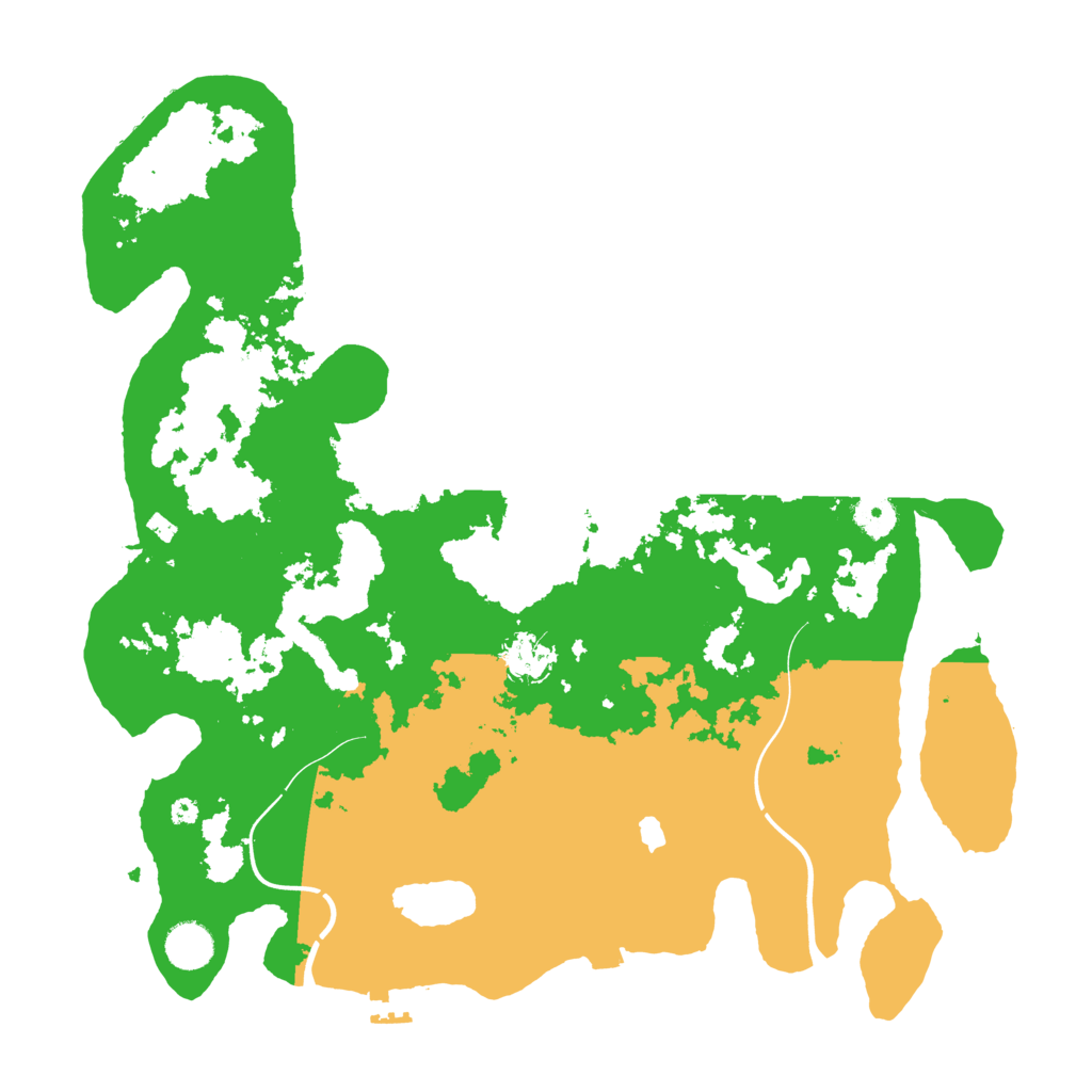 Biome Rust Map: Procedural Map, Size: 4000, Seed: 567827849