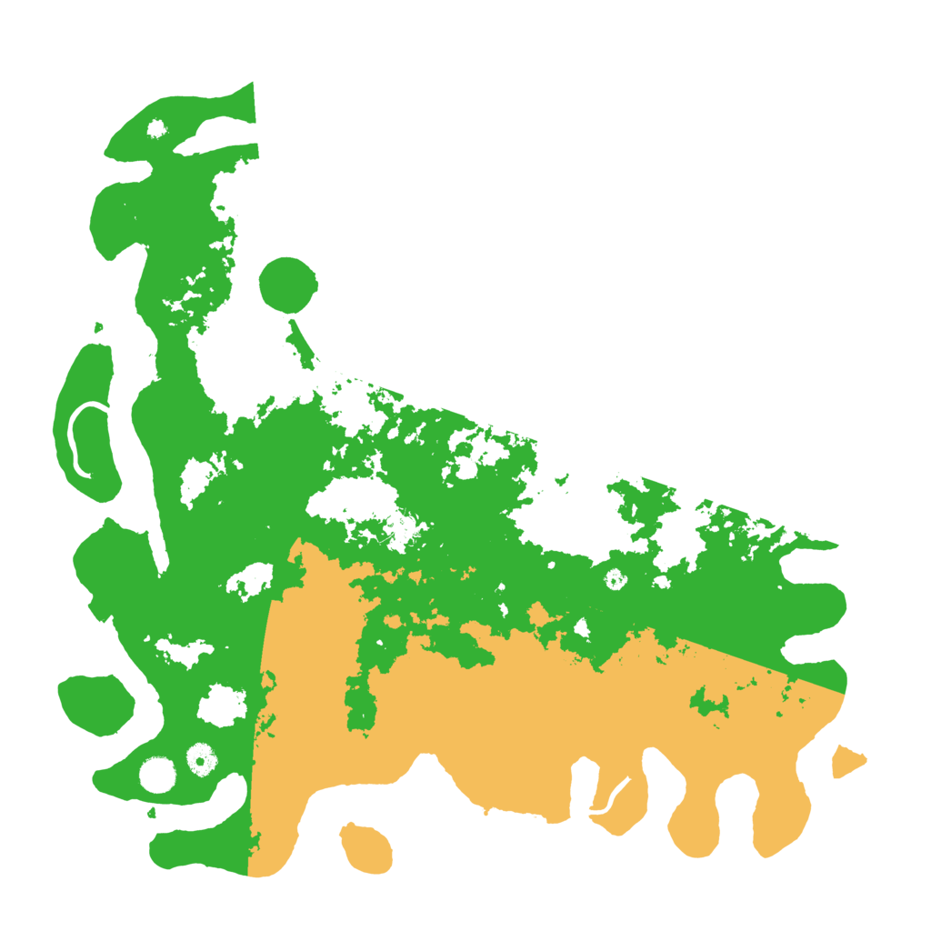 Biome Rust Map: Procedural Map, Size: 4500, Seed: 1323940707