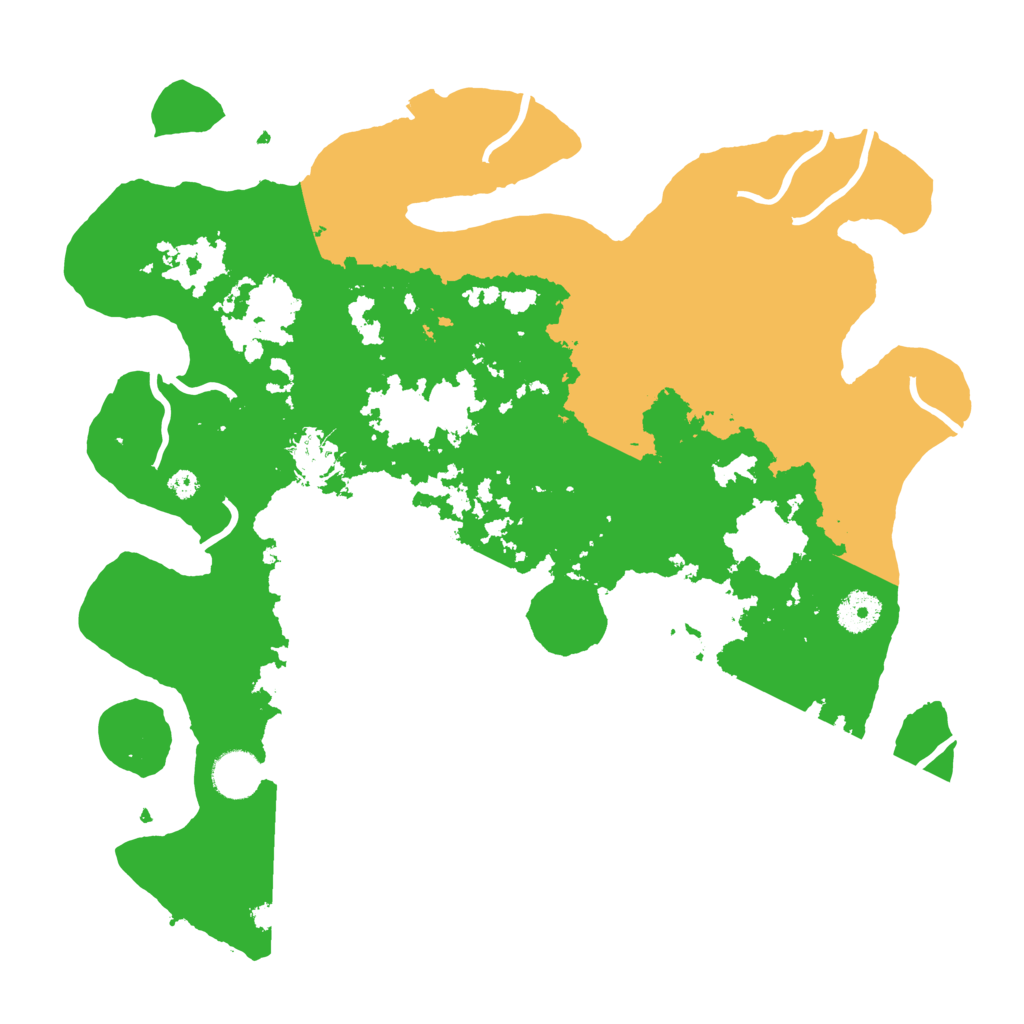 Biome Rust Map: Procedural Map, Size: 3700, Seed: 1082662898