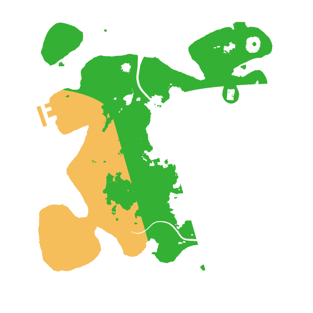 Biome Rust Map: Procedural Map, Size: 3000, Seed: 647065286