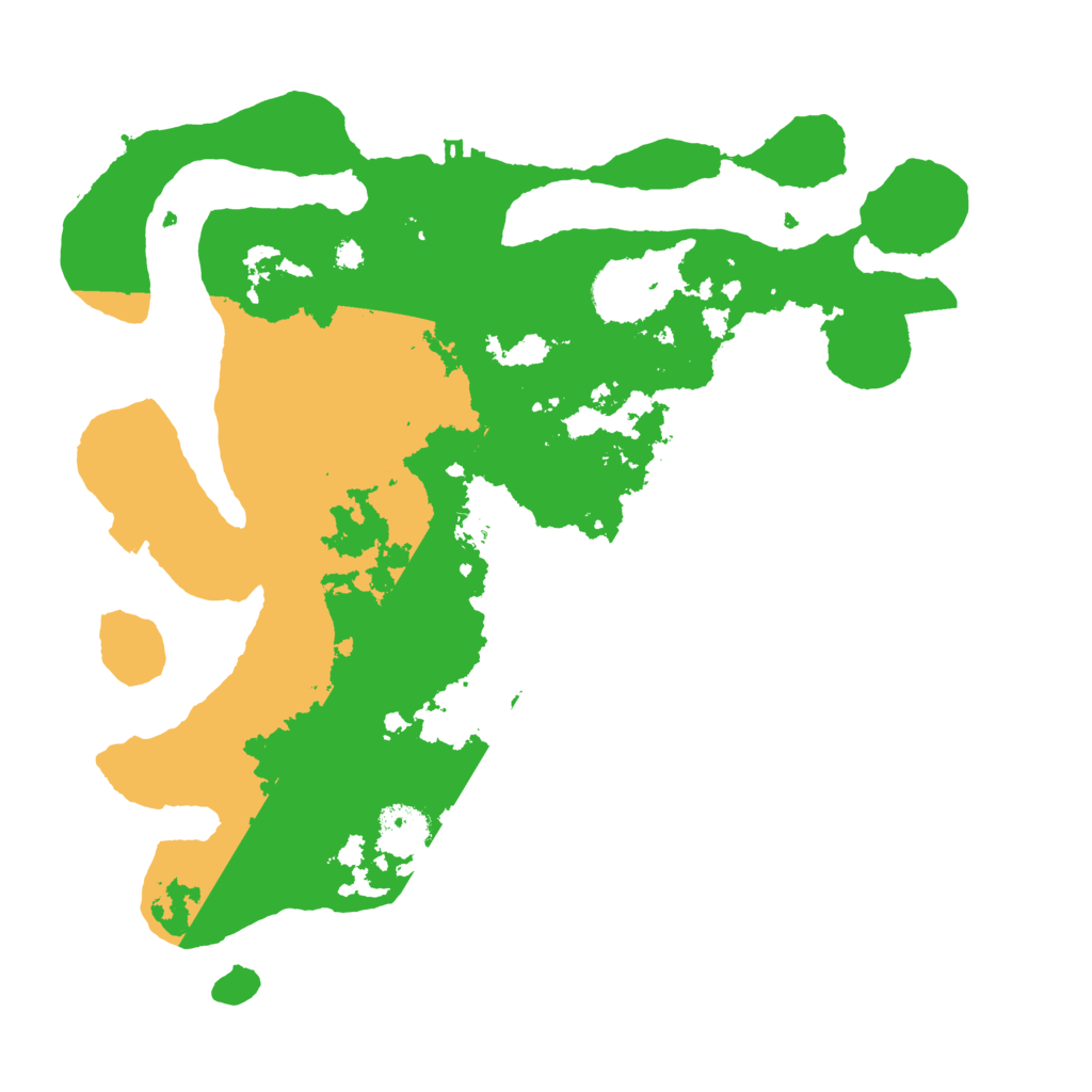 Biome Rust Map: Procedural Map, Size: 3500, Seed: 2147483567