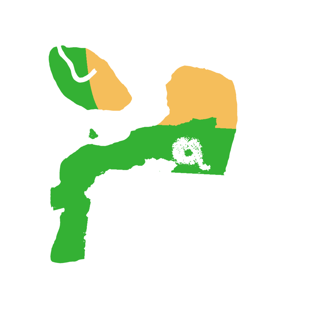 Biome Rust Map: Procedural Map, Size: 1600, Seed: 857743