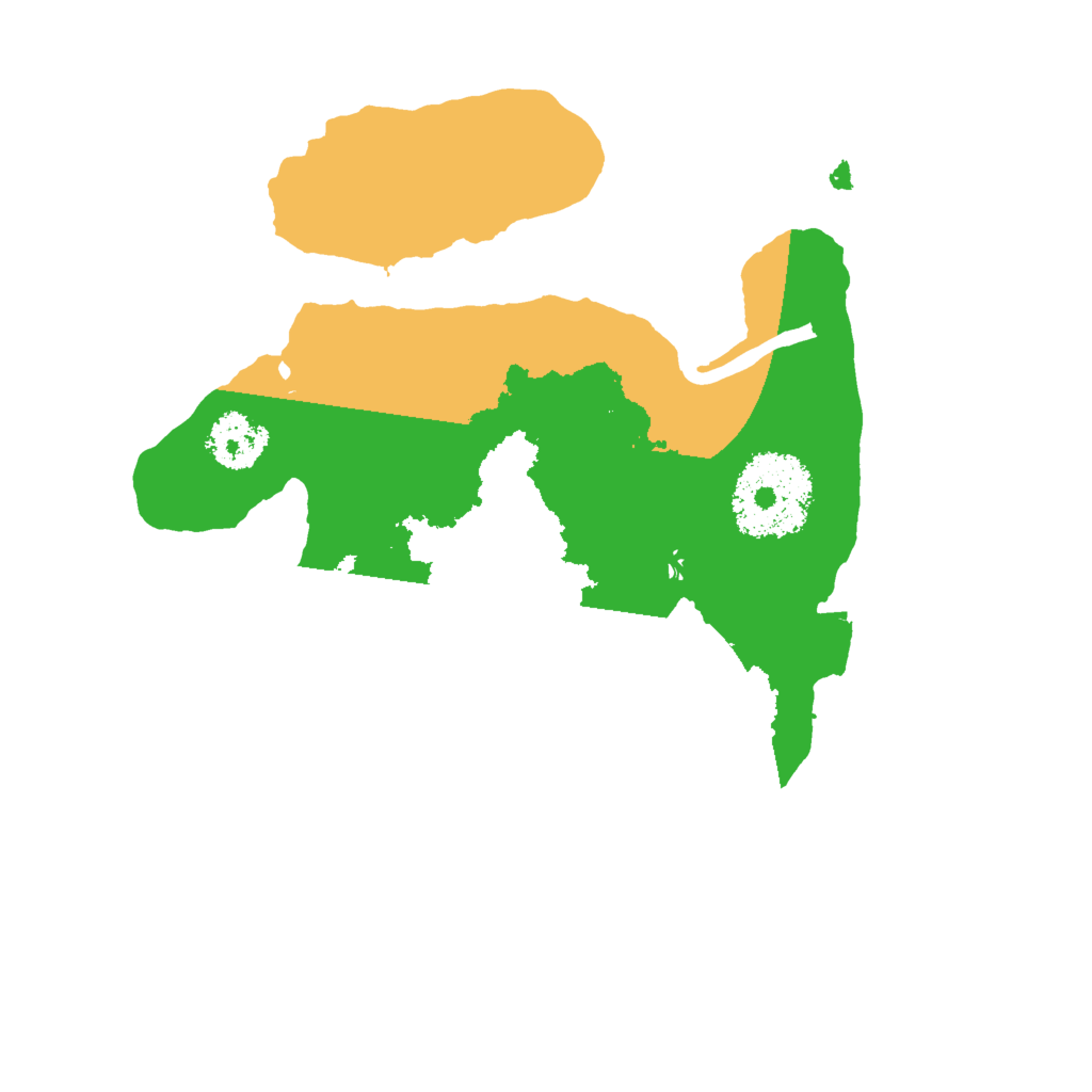 Biome Rust Map: Procedural Map, Size: 2000, Seed: 1668809675