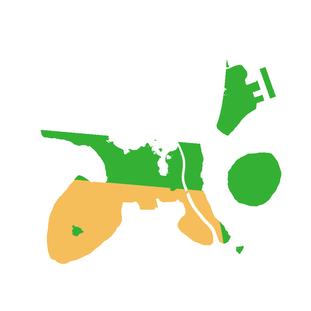 Biome Rust Map: Procedural Map, Size: 2000, Seed: 944643554