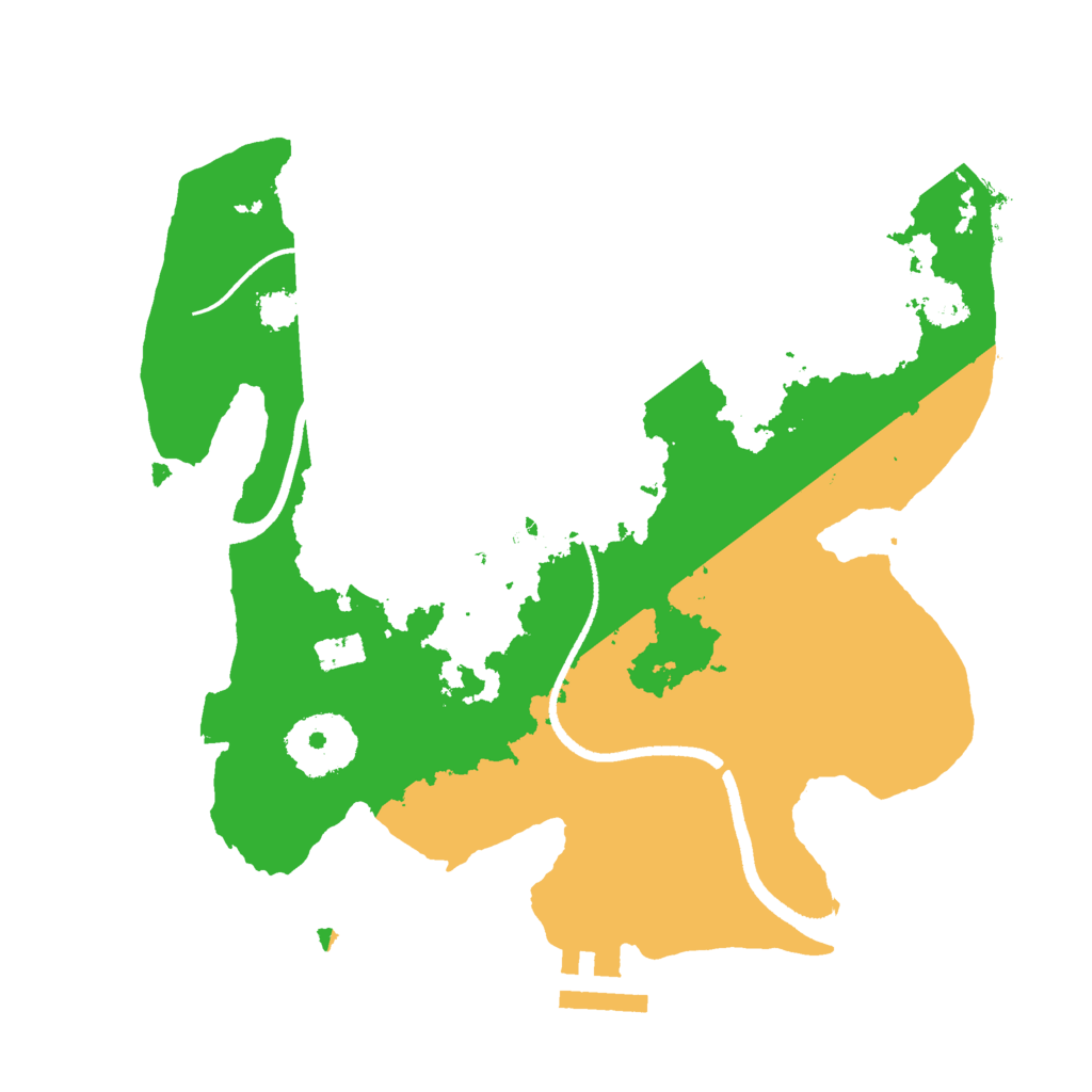 Biome Rust Map: Procedural Map, Size: 2500, Seed: 1727635939