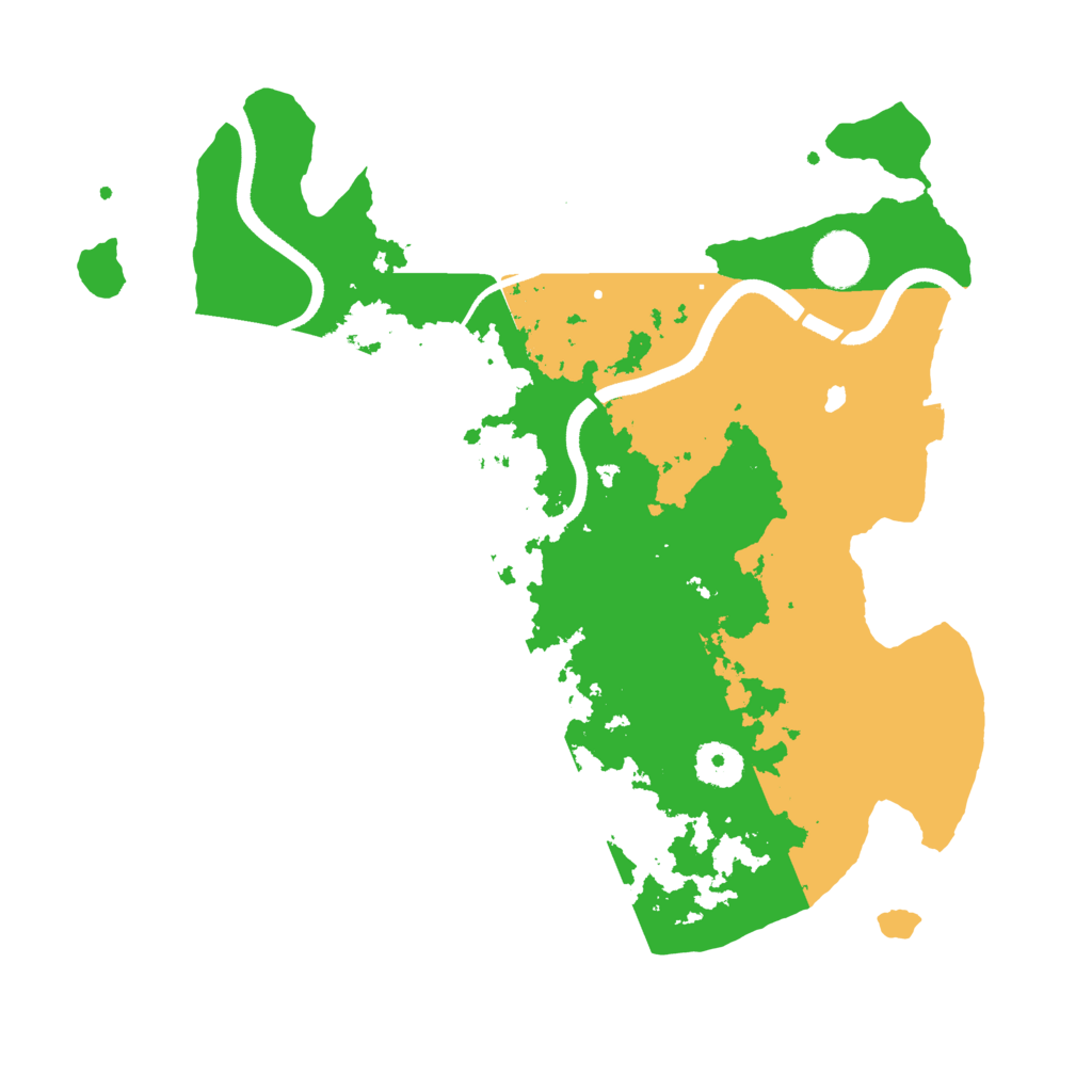 Biome Rust Map: Procedural Map, Size: 3500, Seed: 1356244387