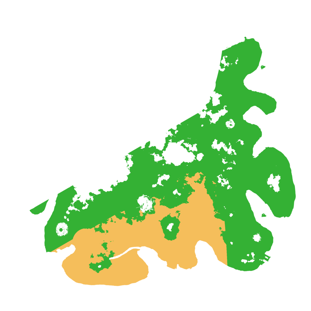 Biome Rust Map: Procedural Map, Size: 3600, Seed: 1527904289