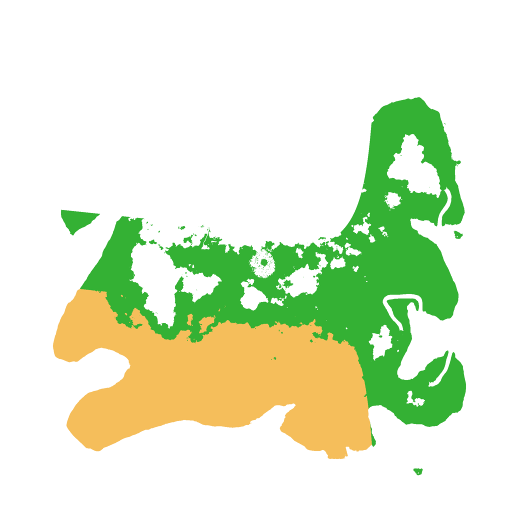 Biome Rust Map: Procedural Map, Size: 3000, Seed: 21483647