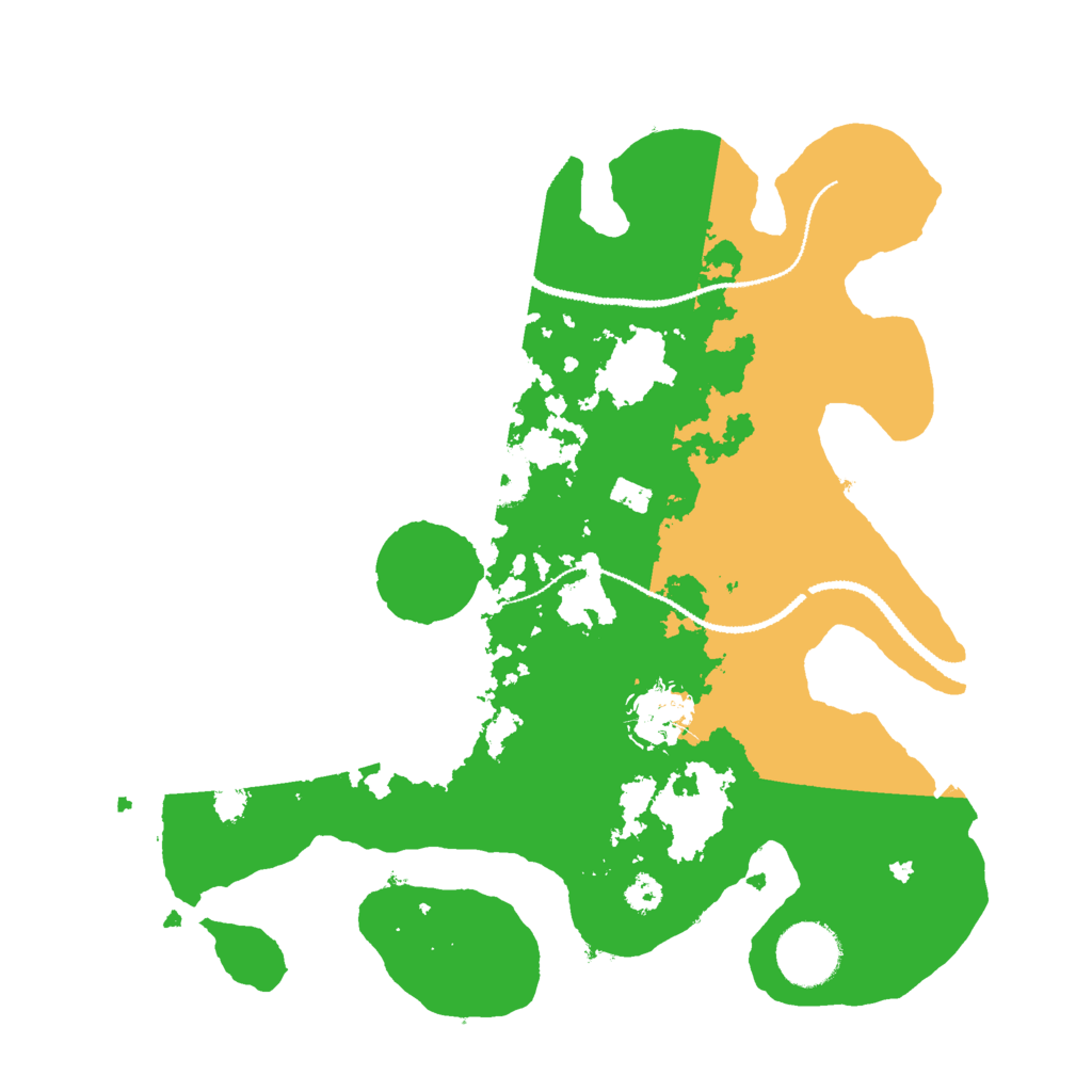 Biome Rust Map: Procedural Map, Size: 3000, Seed: 1497881871