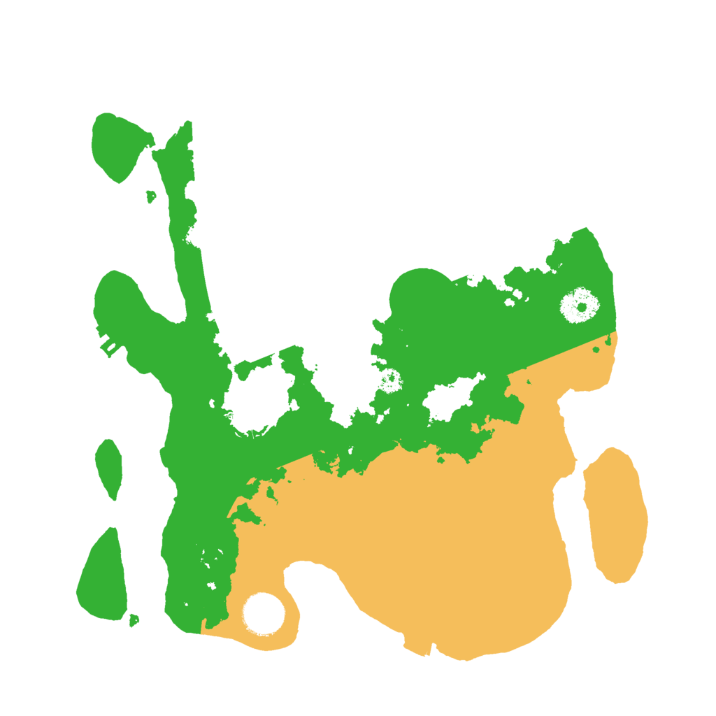 Biome Rust Map: Procedural Map, Size: 3000, Seed: 257361