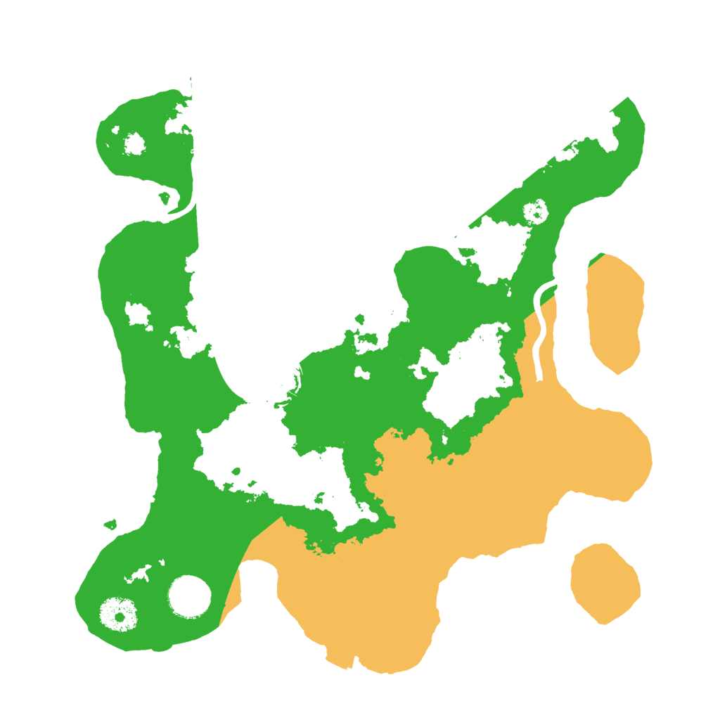 Biome Rust Map: Procedural Map, Size: 3000, Seed: 1547345087