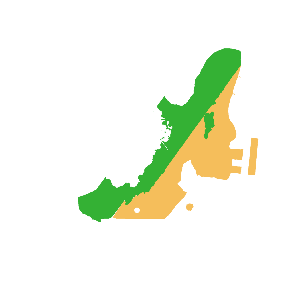 Biome Rust Map: Procedural Map, Size: 1600, Seed: 19067664