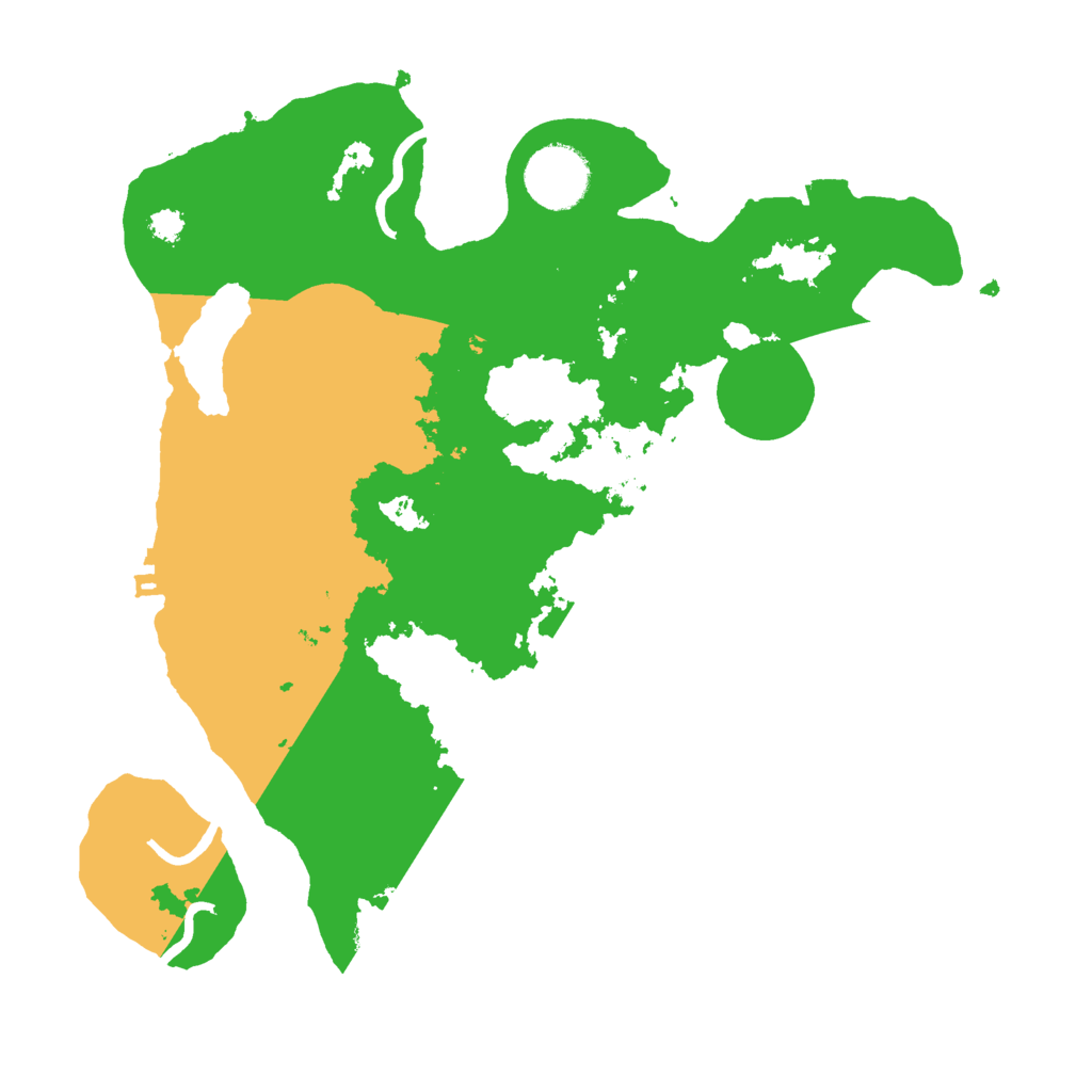 Biome Rust Map: Procedural Map, Size: 3000, Seed: 1524244107