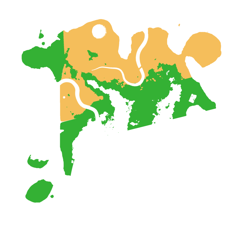 Biome Rust Map: Procedural Map, Size: 3000, Seed: 29522944