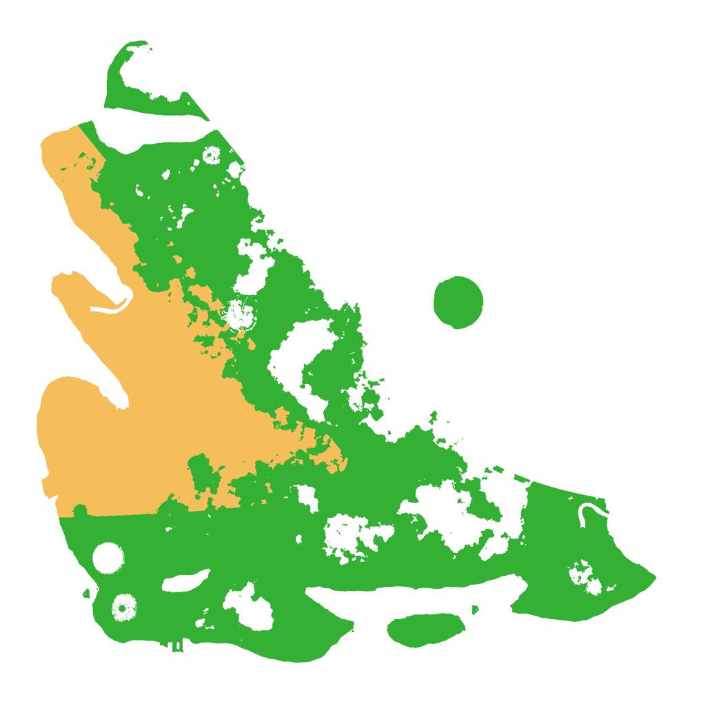 Biome Rust Map: Procedural Map, Size: 4000, Seed: 1121699574