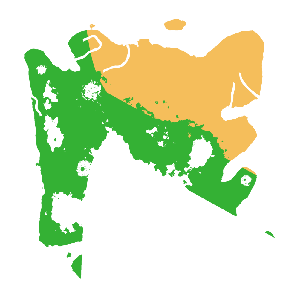 Biome Rust Map: Procedural Map, Size: 3000, Seed: 3246759