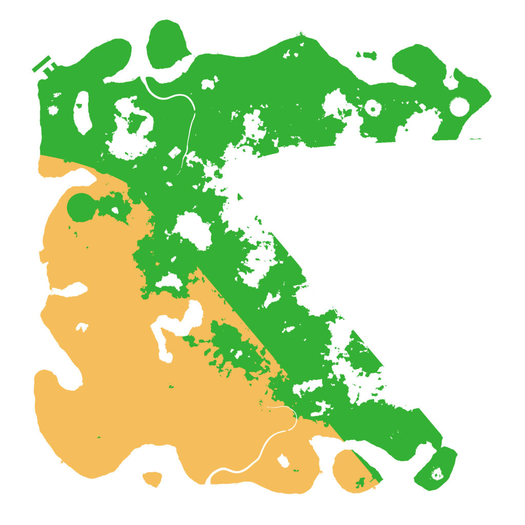 Biome Rust Map: Procedural Map, Size: 4800, Seed: 910292874