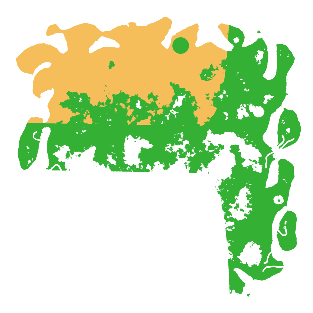 Biome Rust Map: Procedural Map, Size: 5000, Seed: 740949665