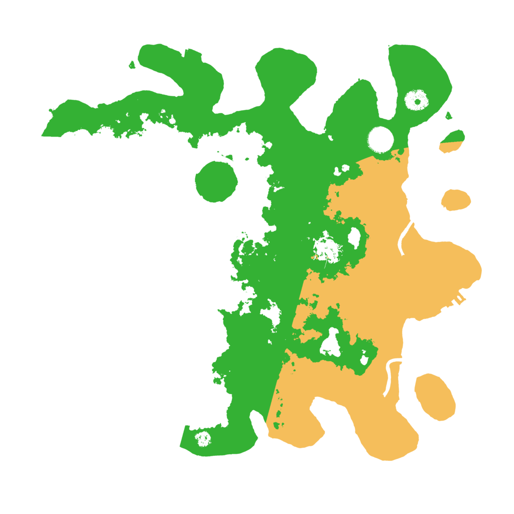 Biome Rust Map: Procedural Map, Size: 3500, Seed: 206634946
