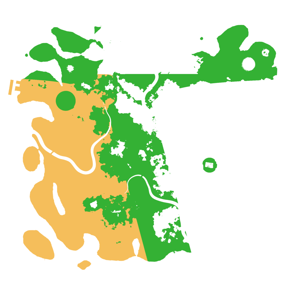 Biome Rust Map: Procedural Map, Size: 3950, Seed: 8404601