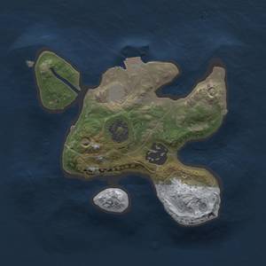 Thumbnail Rust Map: Procedural Map, Size: 1800, Seed: 17541047, 4 Monuments