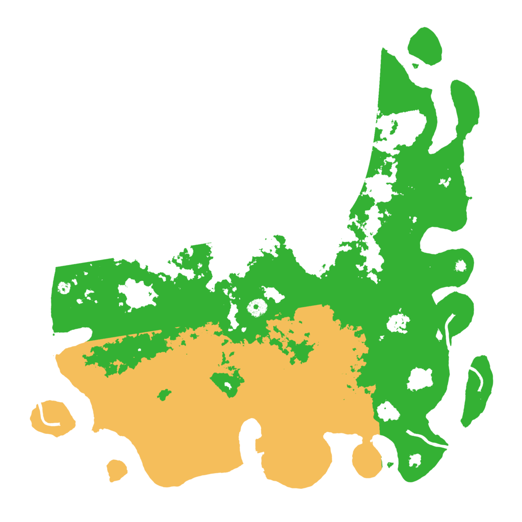 Biome Rust Map: Procedural Map, Size: 4250, Seed: 722912895