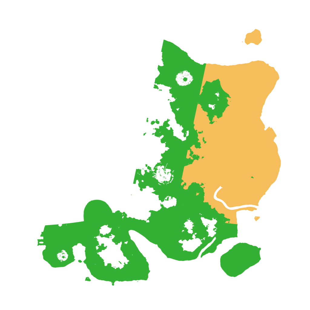 Biome Rust Map: Procedural Map, Size: 3000, Seed: 59178