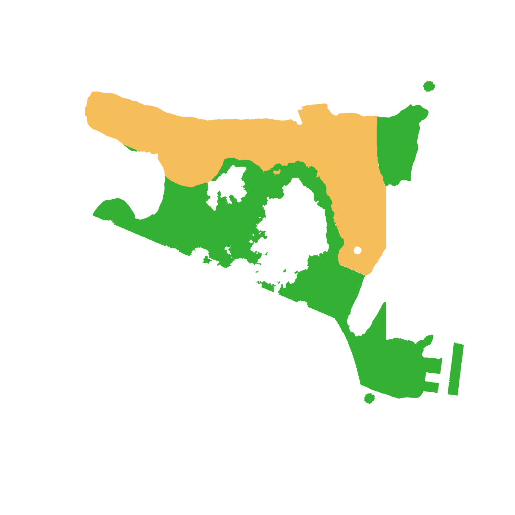 Biome Rust Map: Procedural Map, Size: 2000, Seed: 178773307