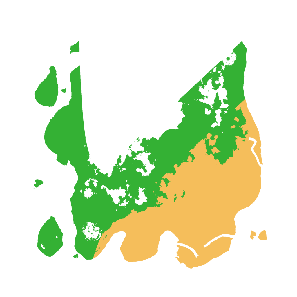 Biome Rust Map: Procedural Map, Size: 3000, Seed: 94339530