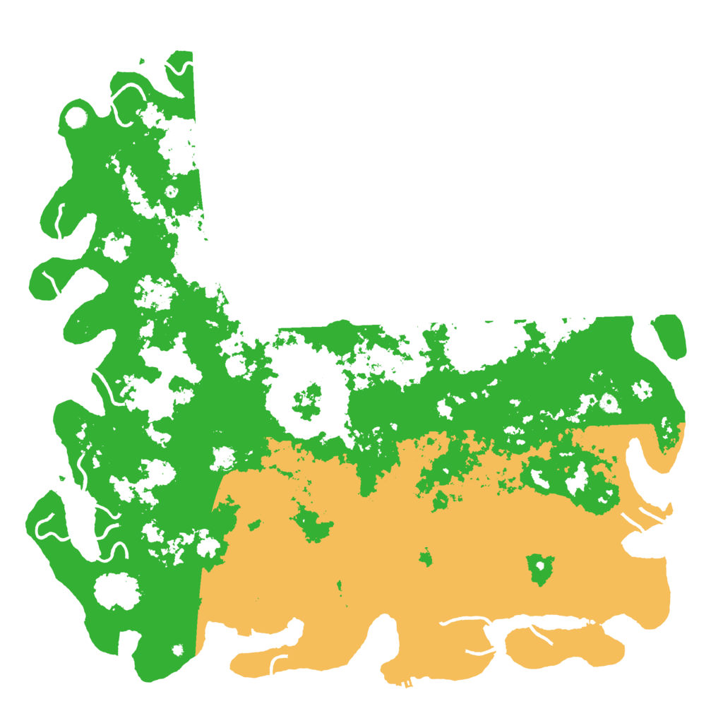 Biome Rust Map: Procedural Map, Size: 6000, Seed: 1512613886