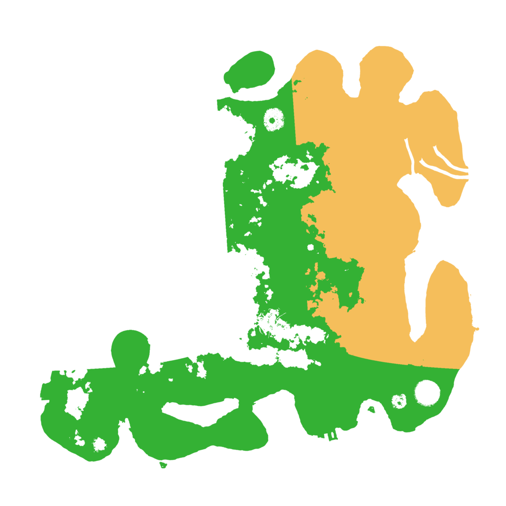 Biome Rust Map: Procedural Map, Size: 3500, Seed: 1498219743
