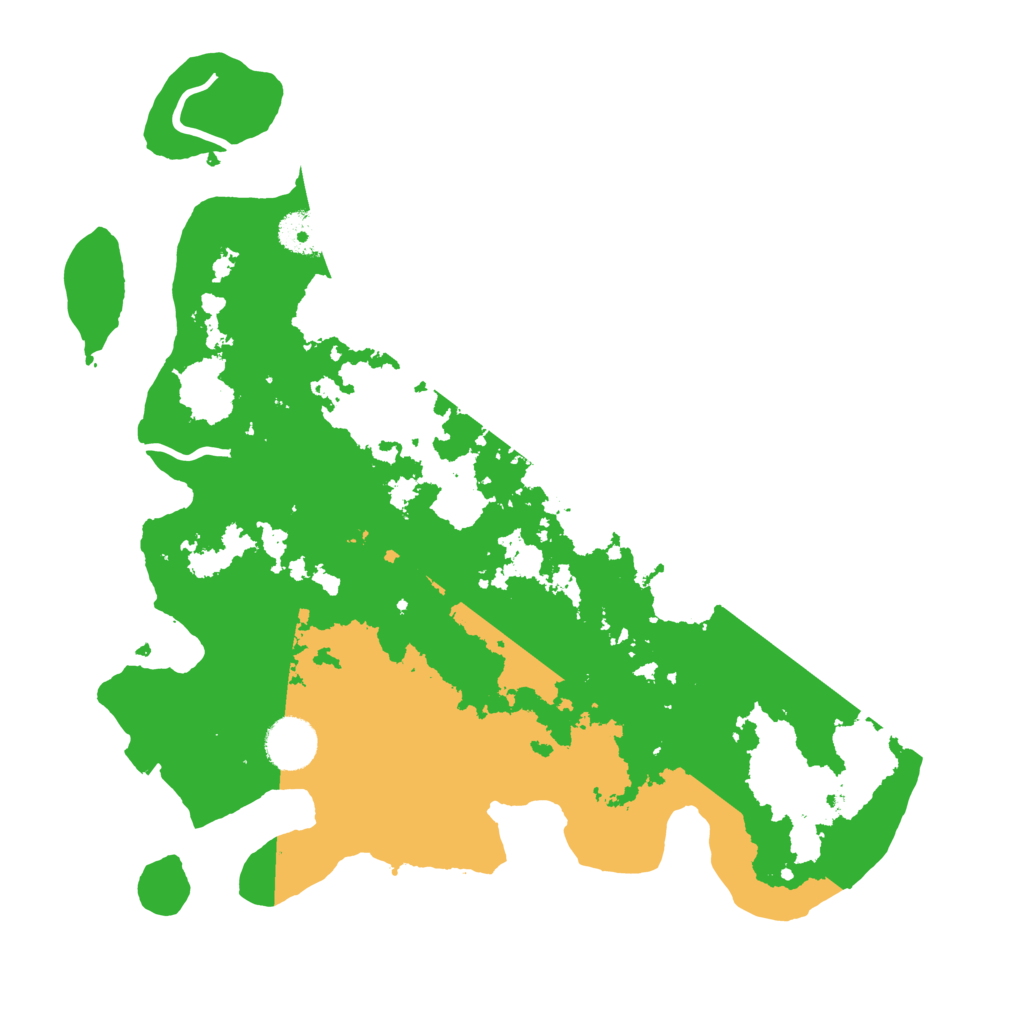 Biome Rust Map: Procedural Map, Size: 3500, Seed: 1870884275
