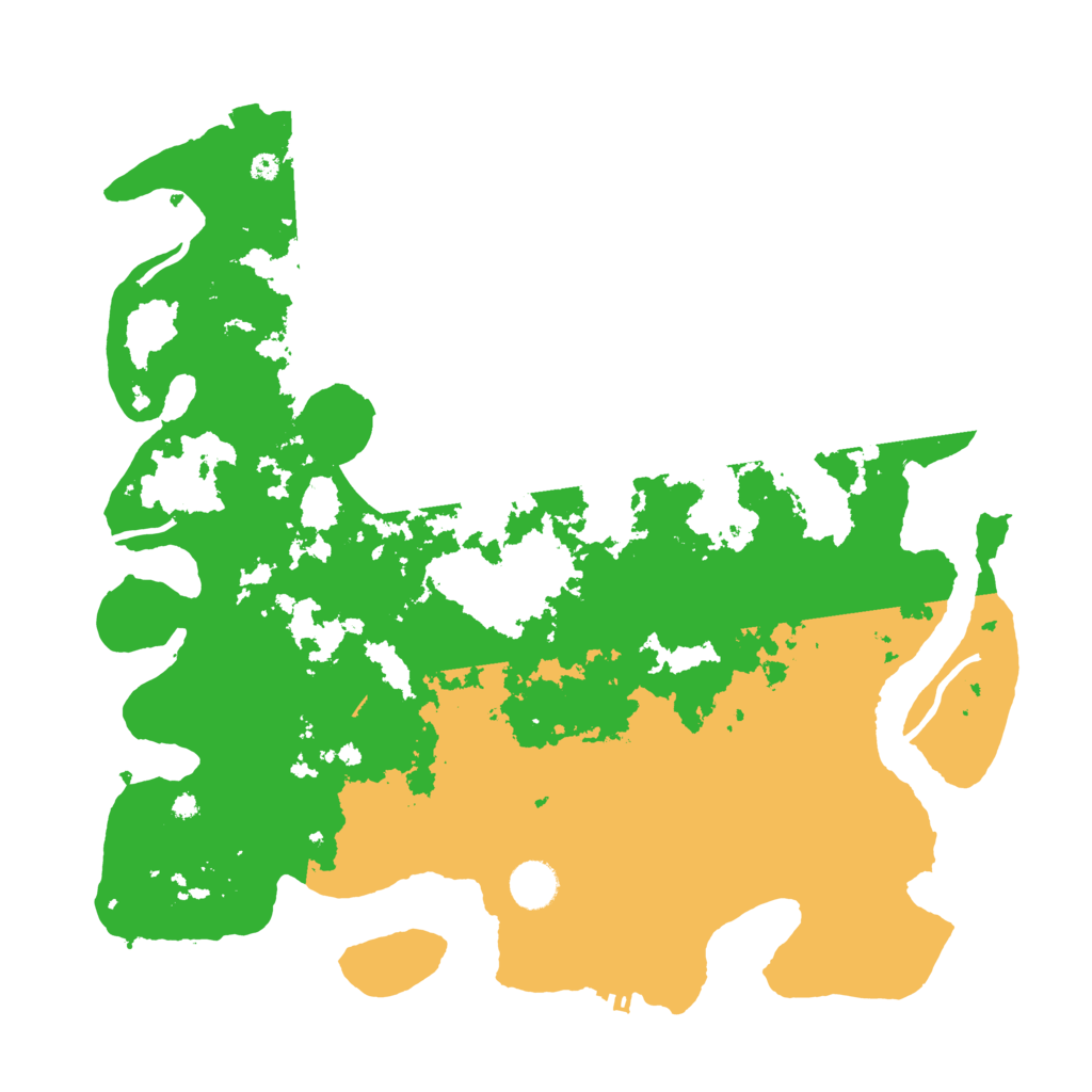 Biome Rust Map: Procedural Map, Size: 4000, Seed: 510352401