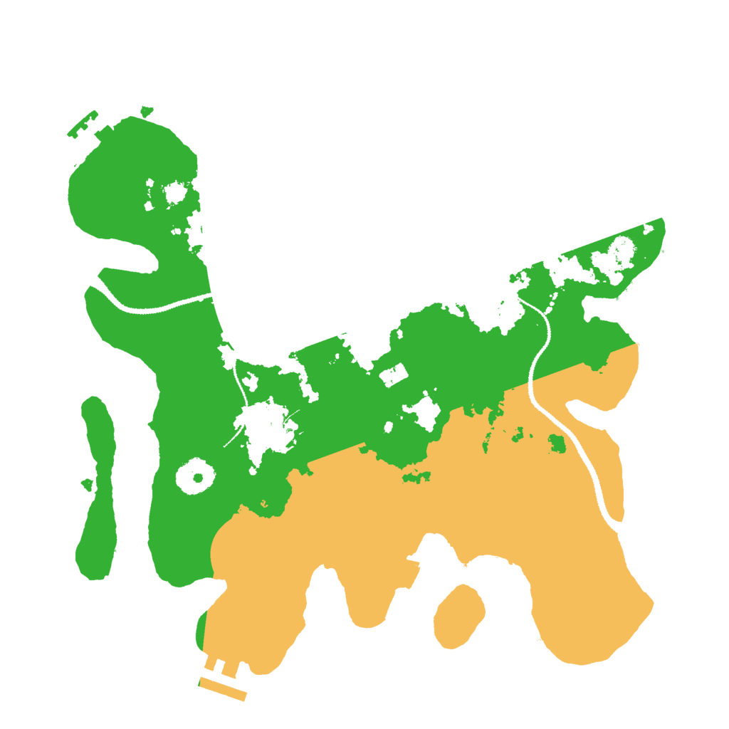 Biome Rust Map: Procedural Map, Size: 3000, Seed: 567481898