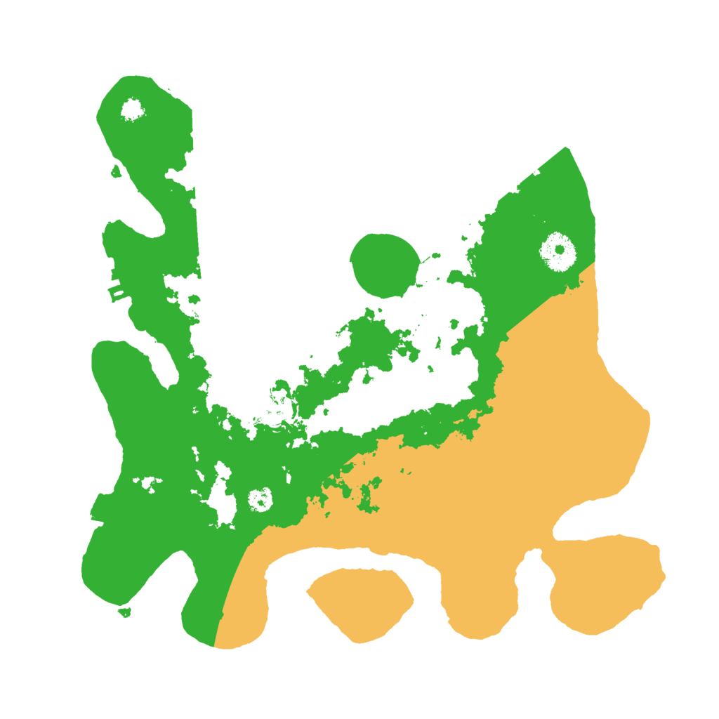 Biome Rust Map: Procedural Map, Size: 3000, Seed: 414444940