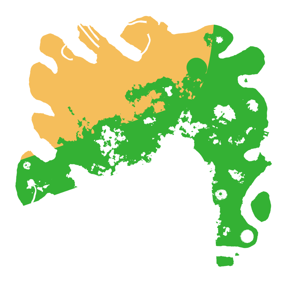 Biome Rust Map: Procedural Map, Size: 4000, Seed: 108766495