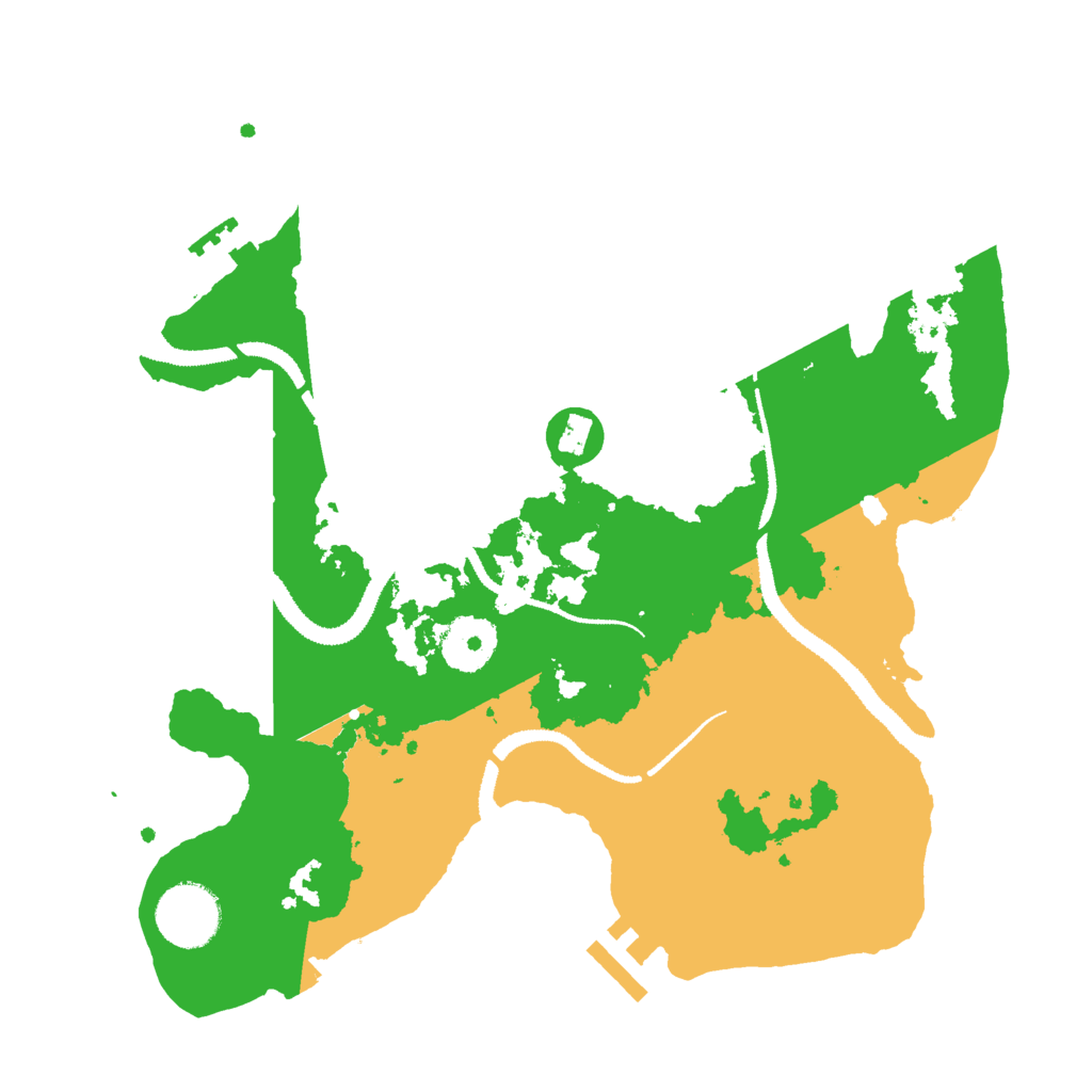 Biome Rust Map: Procedural Map, Size: 3000, Seed: 5795