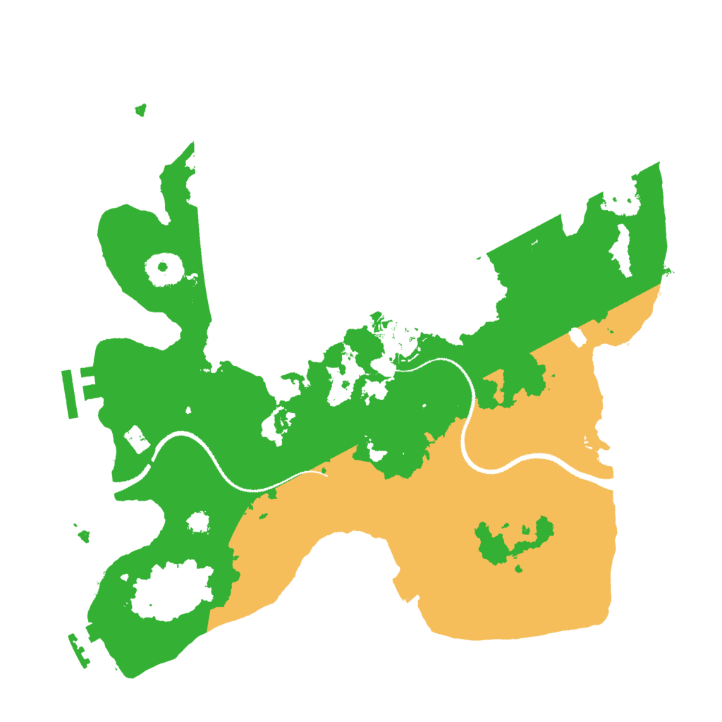 Biome Rust Map: Procedural Map, Size: 3000, Seed: 5795