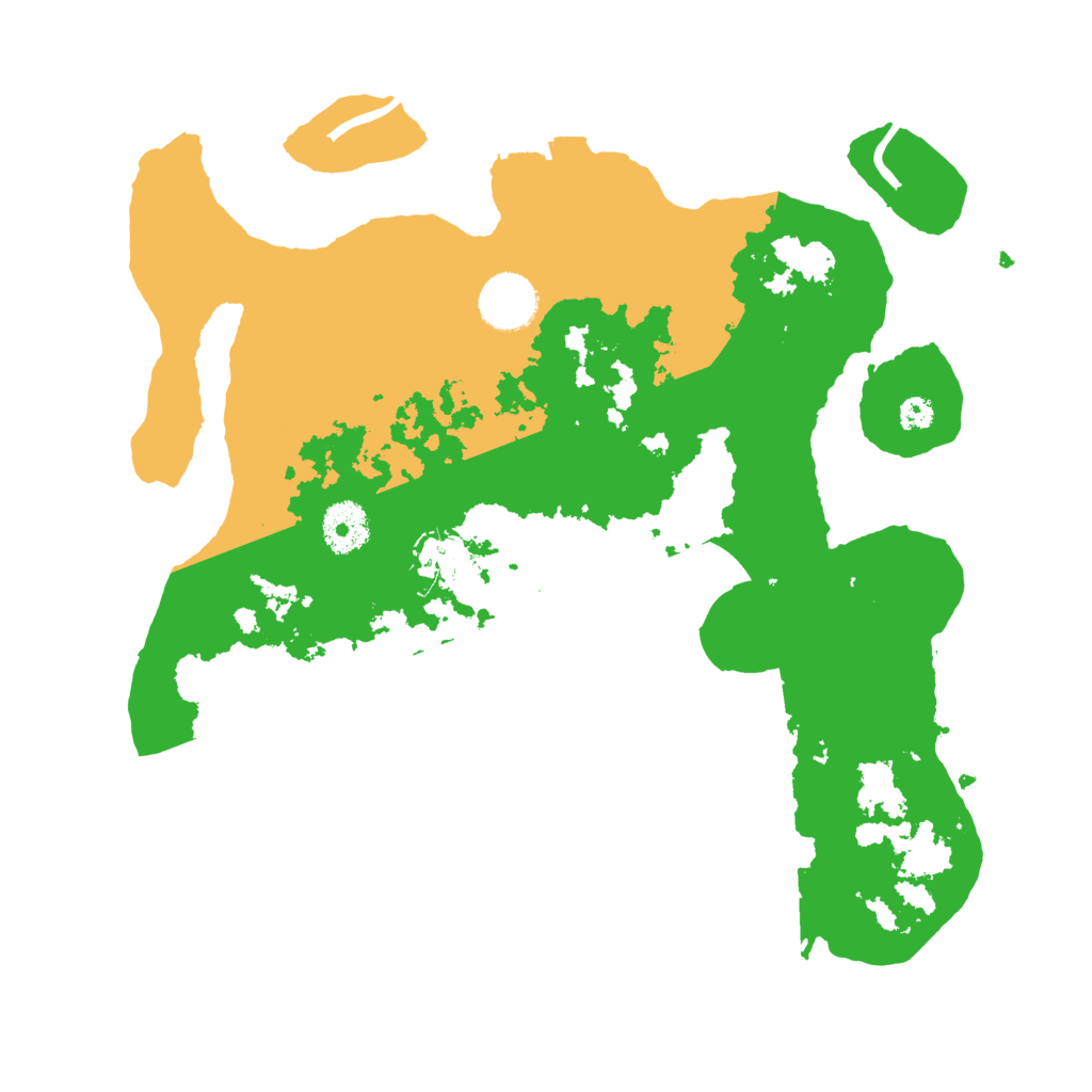 Biome Rust Map: Procedural Map, Size: 3333, Seed: 678893939