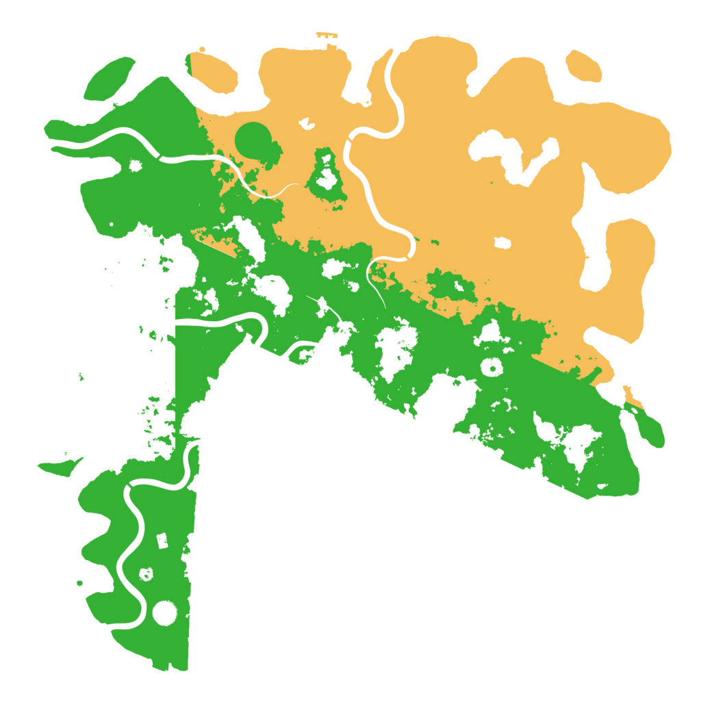 Biome Rust Map: Procedural Map, Size: 5000, Seed: 5641