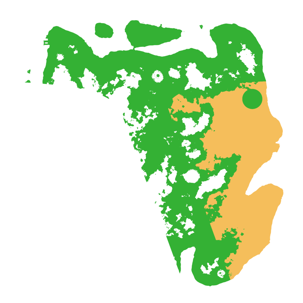 Biome Rust Map: Procedural Map, Size: 4000, Seed: 6709